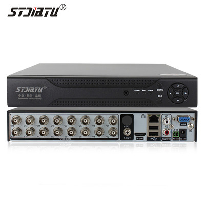 STJIATU 16路多合一监控主机 模拟到高清的全面监控解决方案